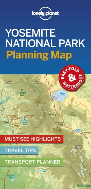 Yosemite National Park Planning Map 1