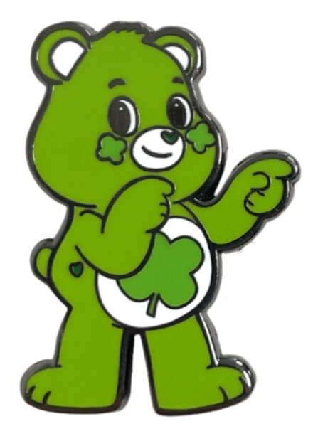 Unlock Good Luck Bear Pin Badge