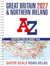A -Z Great Britain Super Scale Road Atlas 2027 (A3 Spiral)