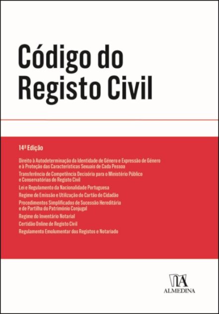 Código Do Registo Civil 14ª Edição