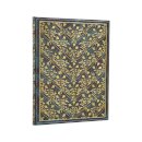 2026 Wildflower Song Ultra 12-month Vertical Hardcover Flexi Dayplanner 2026 (Elastic Band Closure)