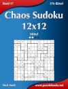 Chaos Sudoku 12x12 - Mittel - Band 17 - 276 Ratsel