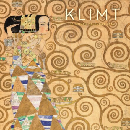Klimt Square Wall Sunday Start Calendar