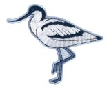Avocet Sew On Patch
