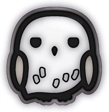 Pin Badge - Harry Potter Kawaii (Hedwig)