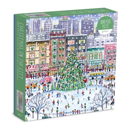Michael Storrings Christmas in the City 1000 Piece Puzzle