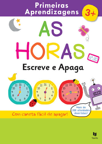 Escreve e apaga: as horas