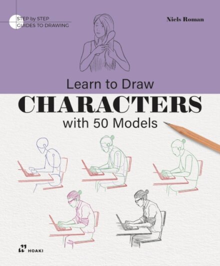 Learn to Draw Characters with 50 Models