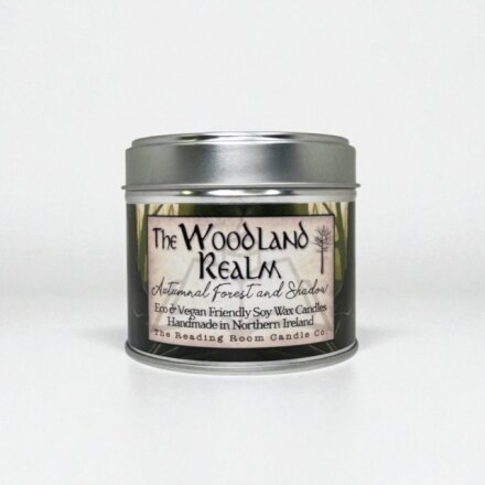 Woodland Realm - Scented Soy Candle - Autumnal Forest and Shadow