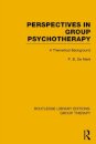 Perspectives in Group Psychotherapy