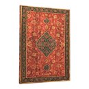 2026 Layla (Persian Poetry) Grande 12-month Vertical Hardcover Flexi Dayplanner 2026 (Elastic Band Closure)