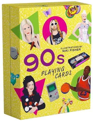 90s Playing Cards : Featuring the decade’s most iconic people, objects and moments