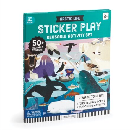 Arctic Life Sticker Play Reusable Activity Set