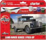 Airfix STARTER SET - LAND ROVER SERIES 1 Model Toy
