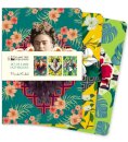 Frida Kahlo Set of 3 Midi Notebooks