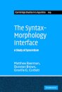 The Syntax-Morphology Interface