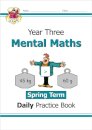 KS2 Mental Maths Year 3 Daily Practice Book: Spring Term