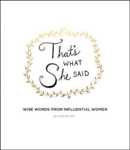 That's What She Said