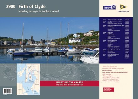 Imray Chart Pack 2900 Firth of Clyde Chart Pack : Firth of Clyde Includes passages to Northern Ireland : 2900