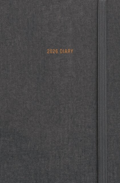 Charcoal Pocket Diary 2026