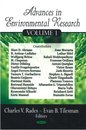 Advances in Environmental Research
