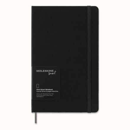 Moleskine Large Plain Hardcover Smart Notebook