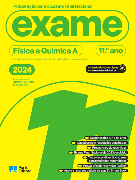 Preparação para o Exame Final Nacional 2024 - Física e Química A - 11.º Ano