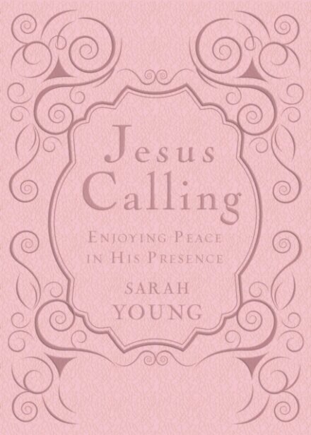 Jesus Calling, Pink Leathersoft, with Scripture References : Enjoying Peace in His Presence (a 365-Day Devotional)