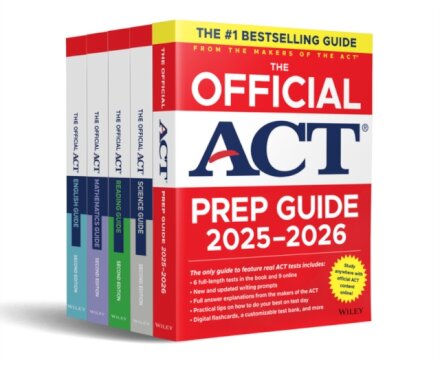 The Official ACT Prep & Subject Guides 2025-2026 Complete Set