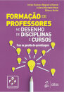 Formação De Professores No Desenho Disciplinas E Cursos