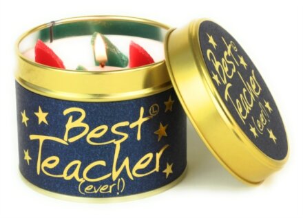 Best Teacher - Scented Tin Candle