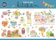 Life In The Kitchen Planner A4 Calendar
