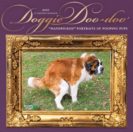Doggie Doo Doo 2027 Square Flap
