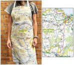 OS Map Adult Apron - North York Moors National Park