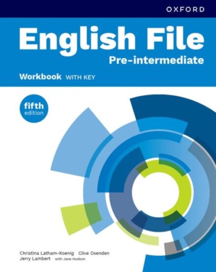 English File, 5th Edition Pre-Intermediate Workbook with Key