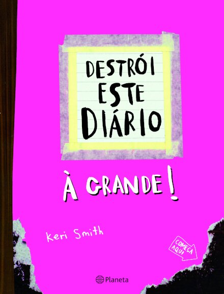 Destrói Este Diário À Grande -Capa Rosa