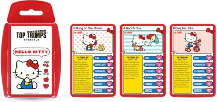 Hello Kitty Top Trumps Specials Cards