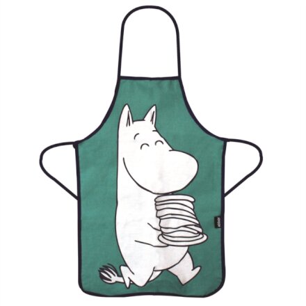 Apron In Gift Tin Child - Moomin (Moomin Troll)