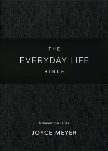 Everyday Life Bible: Black LeatherLuxe®