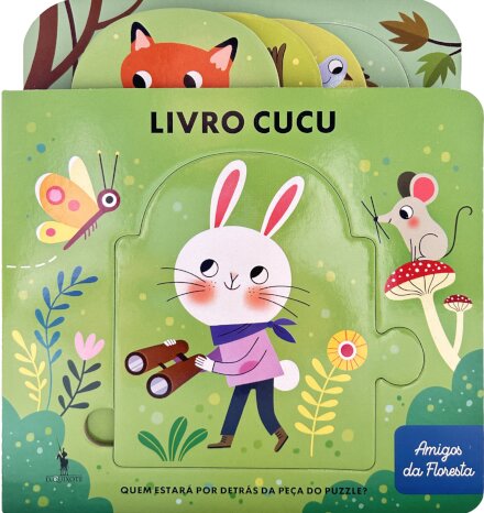 Livro Cucu: Animais da Floresta