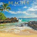 Beaches 2026 Square Plato Foil Calendar