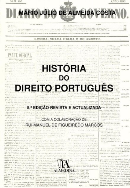 História do Direito Português