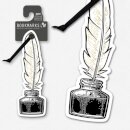Academia Bookmarks - Quill & Ink