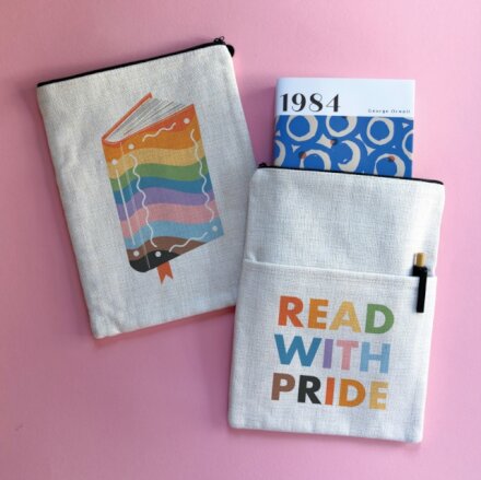 Read With Pride Book Sleeve