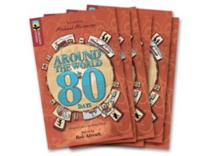 Oxford Reading Tree - TreeTops Greatest Stories Level 15 Around the World in 80 days Pack of 6