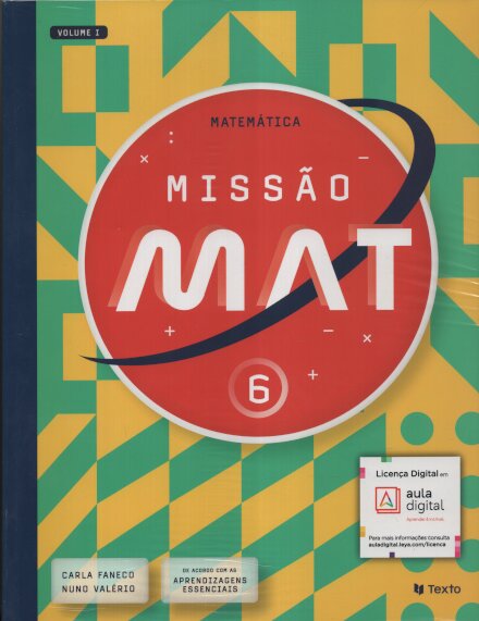 Missão Mat 6.º - Manual do Aluno 2025
