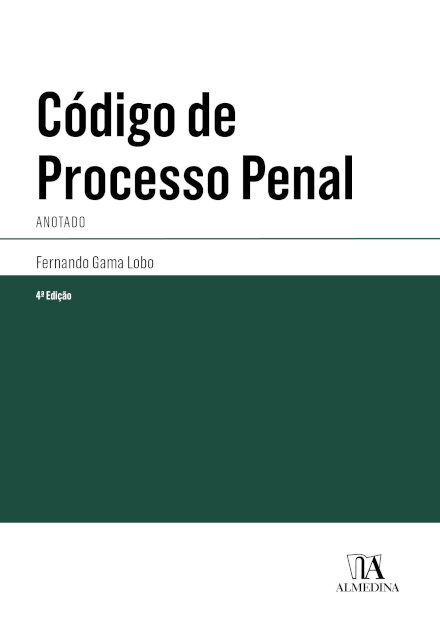 Código De Processo Penal - 4.ª Edição