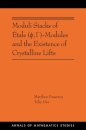 Moduli Stacks of Etale (?, G)-Modules and the Existence of Crystalline Lifts