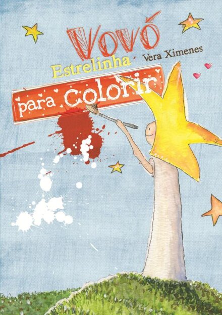 Vovó Estrelinha para Colorir
