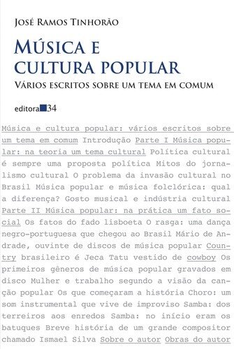 Música e cultura popular: vários escritos sobre tema comum